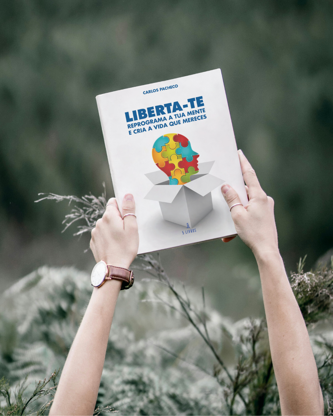 Livro Liberta-te nas mãos